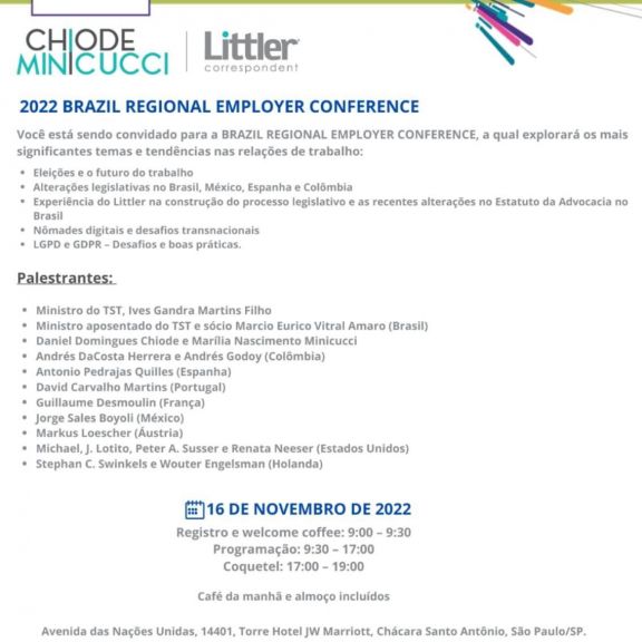 2022 BRAZIL REGIONAL EMPLOYER CONFERENCE